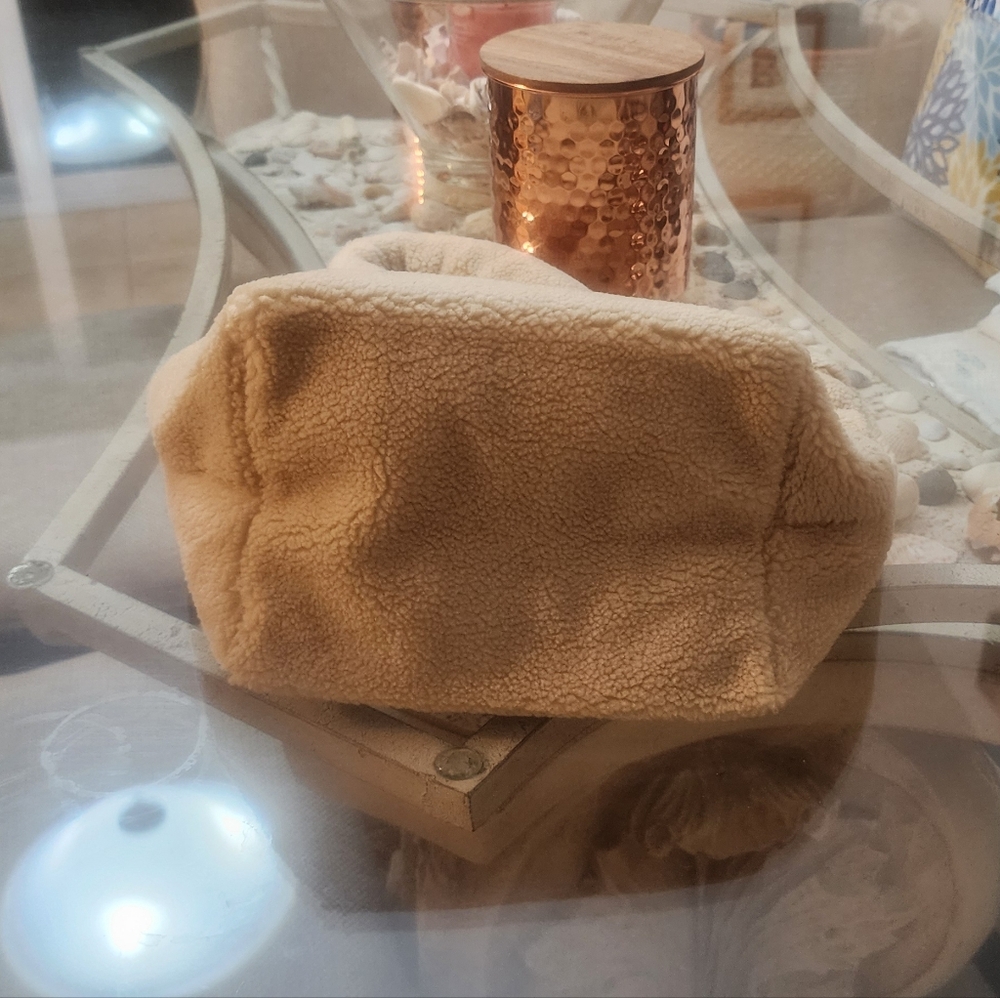 Prada Beige Shearling Tote - Picture 6 of 16